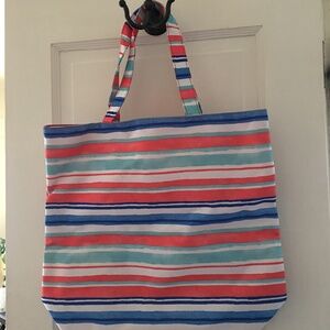 Host Pick! Striped Tote Bag